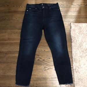 7 for all mankind - The High Waist Ankle Skinny
